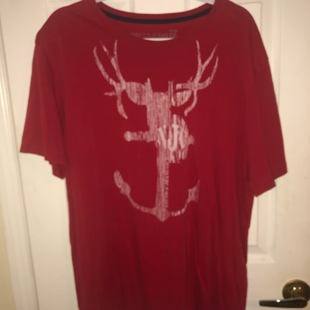 Mens older Nautical short sleeve tshirt